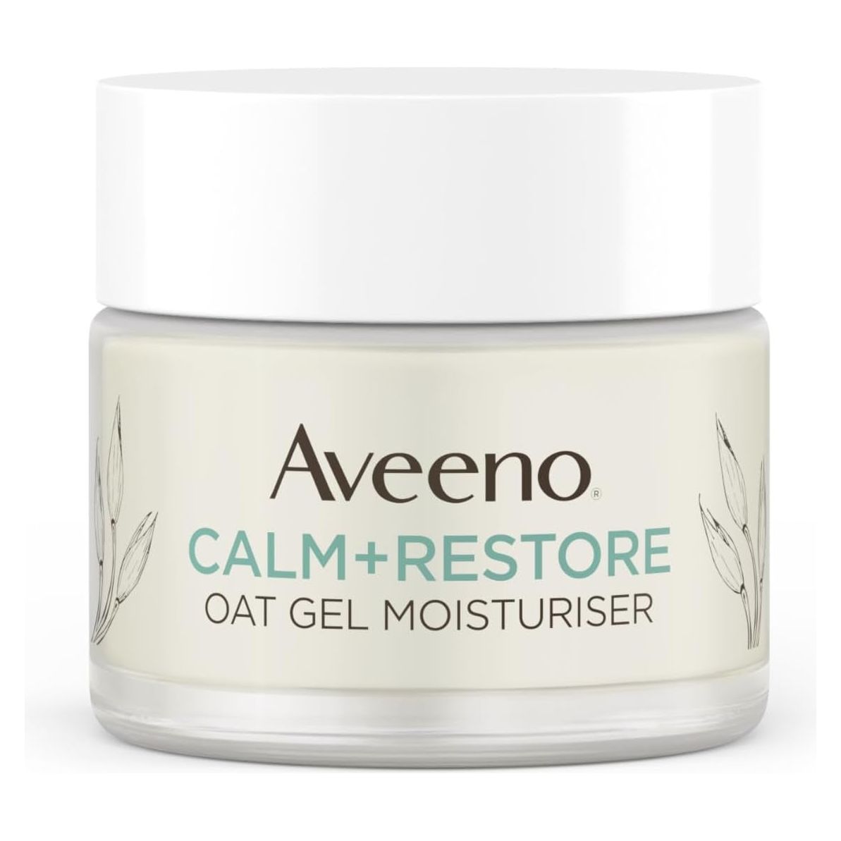 Face Calm+Restore Oat Gel Moisturiser (1X 50Ml), Face Moisturiser to Instantly Soothe and Replenish the Skin'S Moisture Barrier, Intensely Nourishing Day Cream, Tested on Sensitive Skin