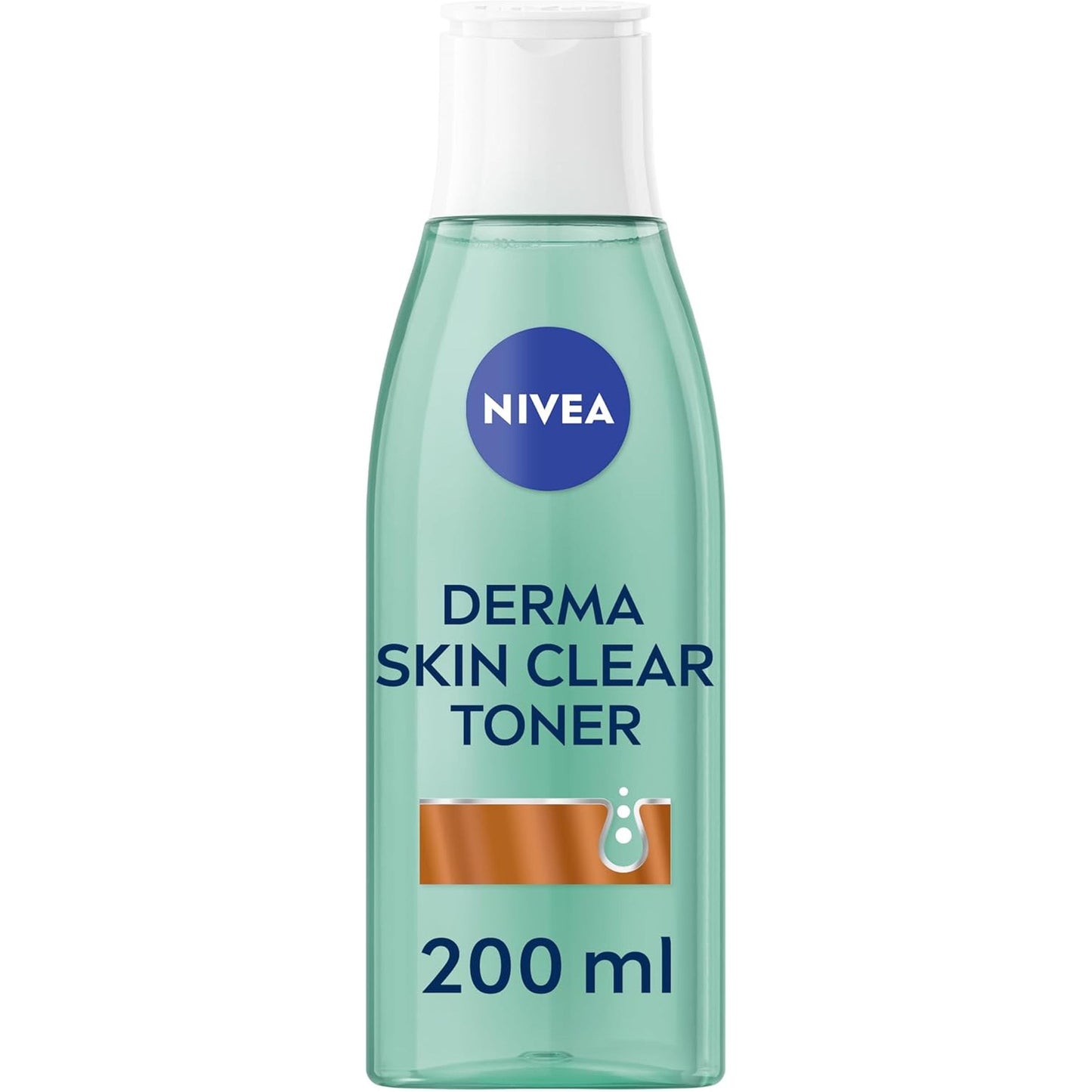 Derma Skin Clear Toner (200Ml), Cleansing and Hydrating Toner, Salicylic Acid Toner Enriched with Niacinamide to Rebalance the Skin and Remove Impurities, for Blemish-Prone Skin