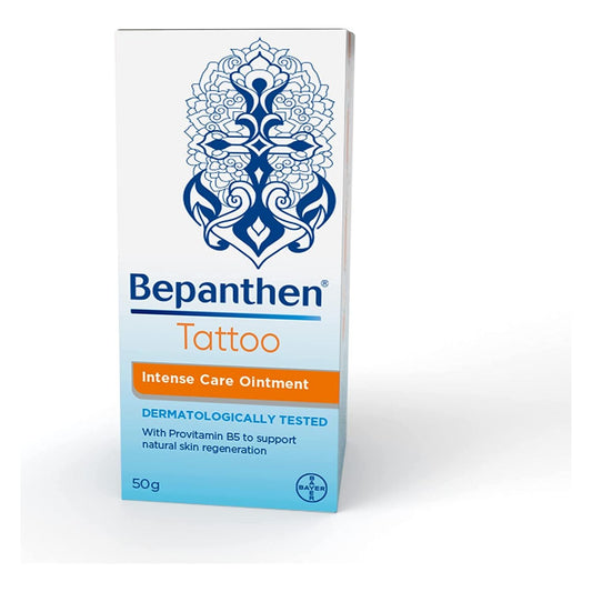 Tattoo Intense Care Ointment, Formulated with Provitamin B5, 50G