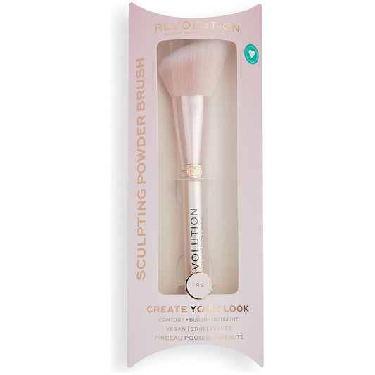Revolution Beauty London, Create Buffing, Foundation Brush, R7