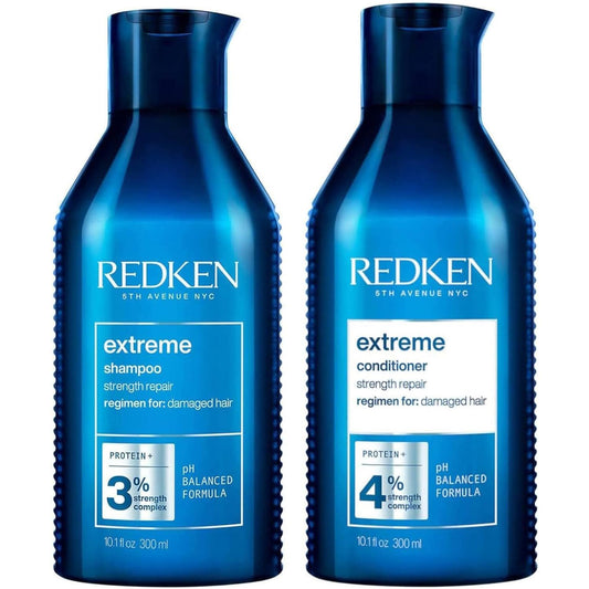 Extreme Shampoo and Conditioner, for Damaged Hair, Repairs Strength & Adds Flexibility