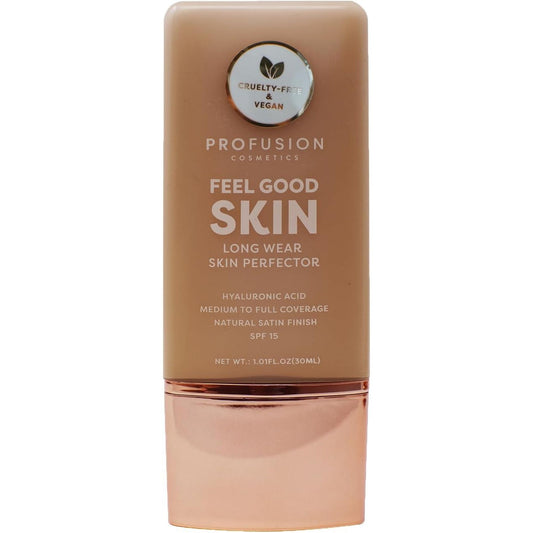 Lightweight Liquid Foundation for a Flawless and Elegant Radiance, Breathable Makeup for Improves Uneven Skin Tone, Cruelty-Free - Tan 5