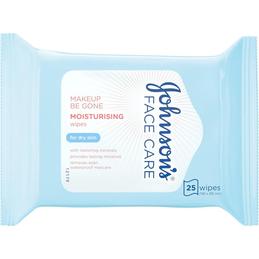 Face Care Makeup Moisturising Wipes, Pack of 25 Wipes, Packaging May Vary