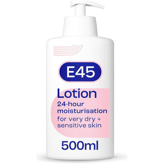 Moisturising Lotion 500 Ml for Dry & Sensitive Skin - Long-Lasting Hydration Protect from Dryness, Reduce Redness - Dermatological Body Moisturiser Lotion - Body Lotion - Daily Moisturiser