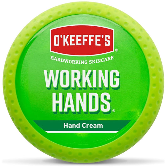 O’Keeffe’S Working Hands, 96G Jar - Hand Cream for Extremely Dry, Cracked Hands | Instantly Boosts Moisture Levels, Creates a Protective Layer & Prevents Moisture Loss