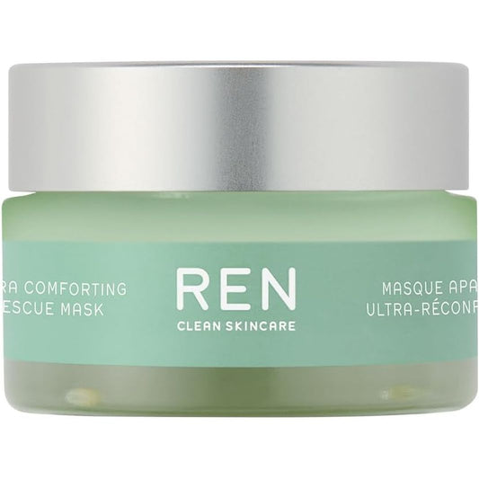 REN Clean Skincare Evercalm™ Ultra Comforting Rescue Mask | Natural Ultra-Hydrating Face Mask | Calms, Soothes & Moisturises Sensitive Skin | Cruelty Free | Step 2: Treat