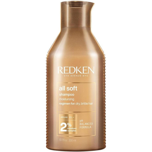 Shampoo, for Dry Hair, Argan Oil, Intense Softness and Shine, All Soft