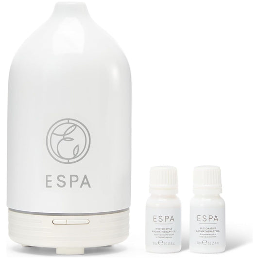 | Winter Aromatherapy Collection | Includes Electric Diffuser & 2 Aromatherapy Oils, Red