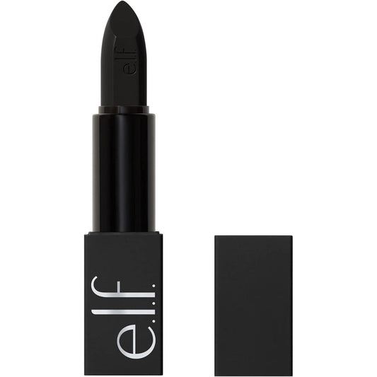 O Face Satin Lipstick, Richly Pigmented, Nourishing & Long-Lasting Creamy Lipstick, Infused with Jojoba, Vegan & Cruelty-Free, All Night