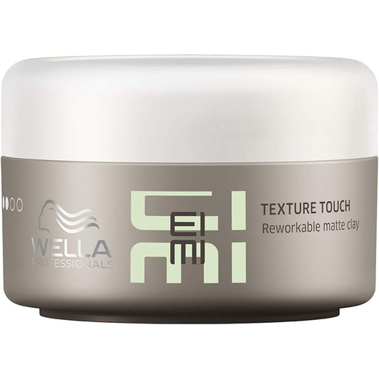 EIMI Texture Touch Reworkable Matte Hair Styling Clay with Light, Flexible Hold, Hold Level 2, 75Ml