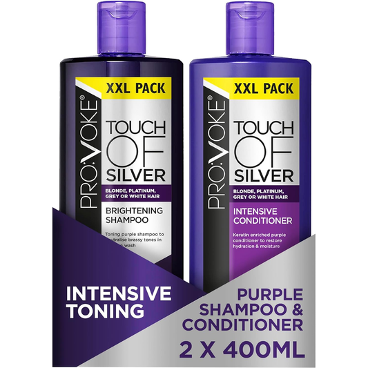 Provoke - Touch of Silver Brightening Purple Shampoo & Intensive Conditioner 400 ml