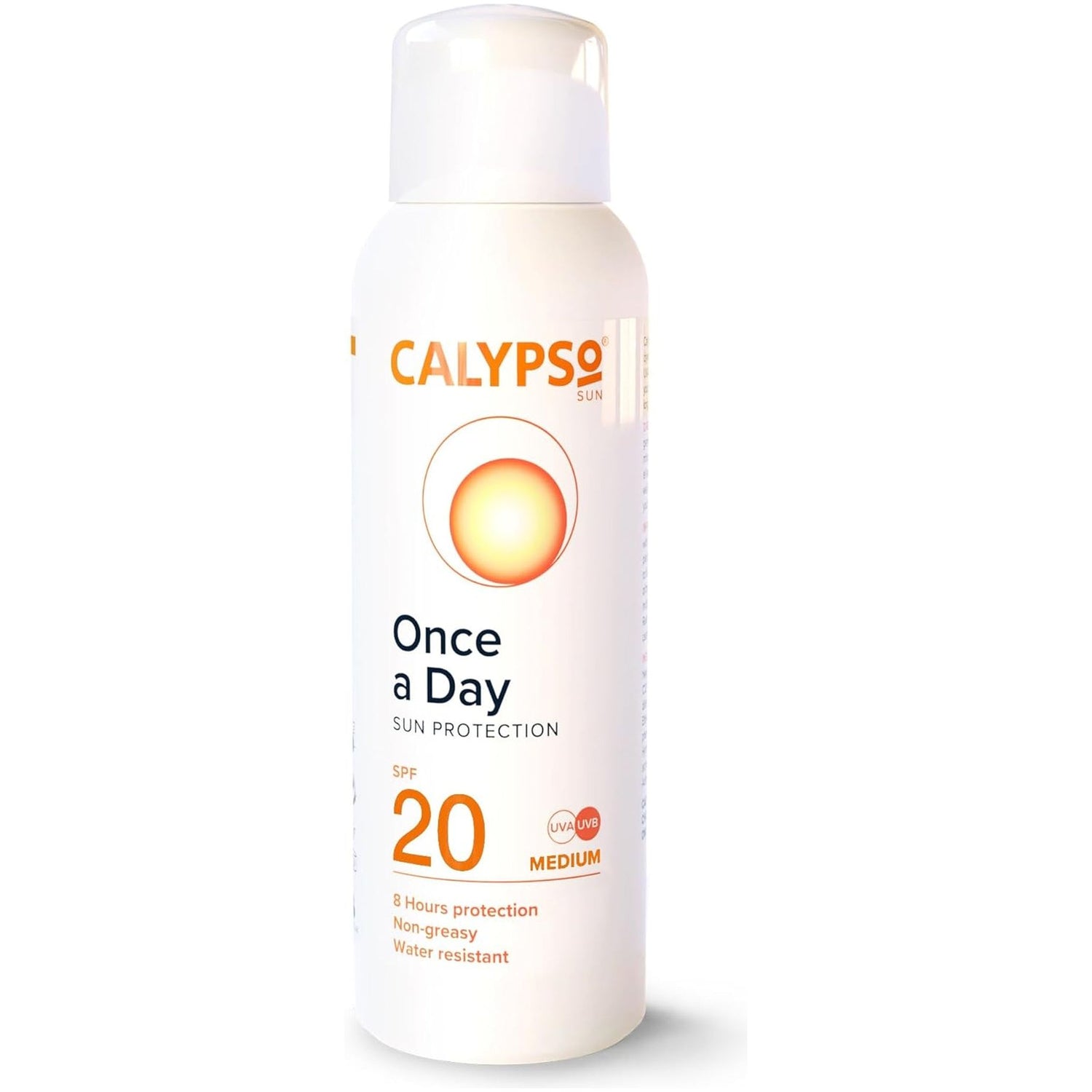 Once a Day Sun Protection Lotion SPF20 | 8 Hours Sun Protection | Non Greasy | Superior 4 Start UVA Rating - 200 Ml CALC20L